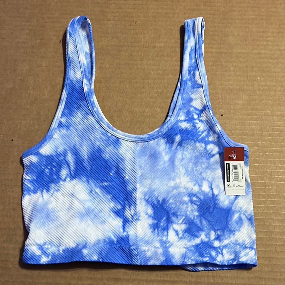 Tie dye crop top